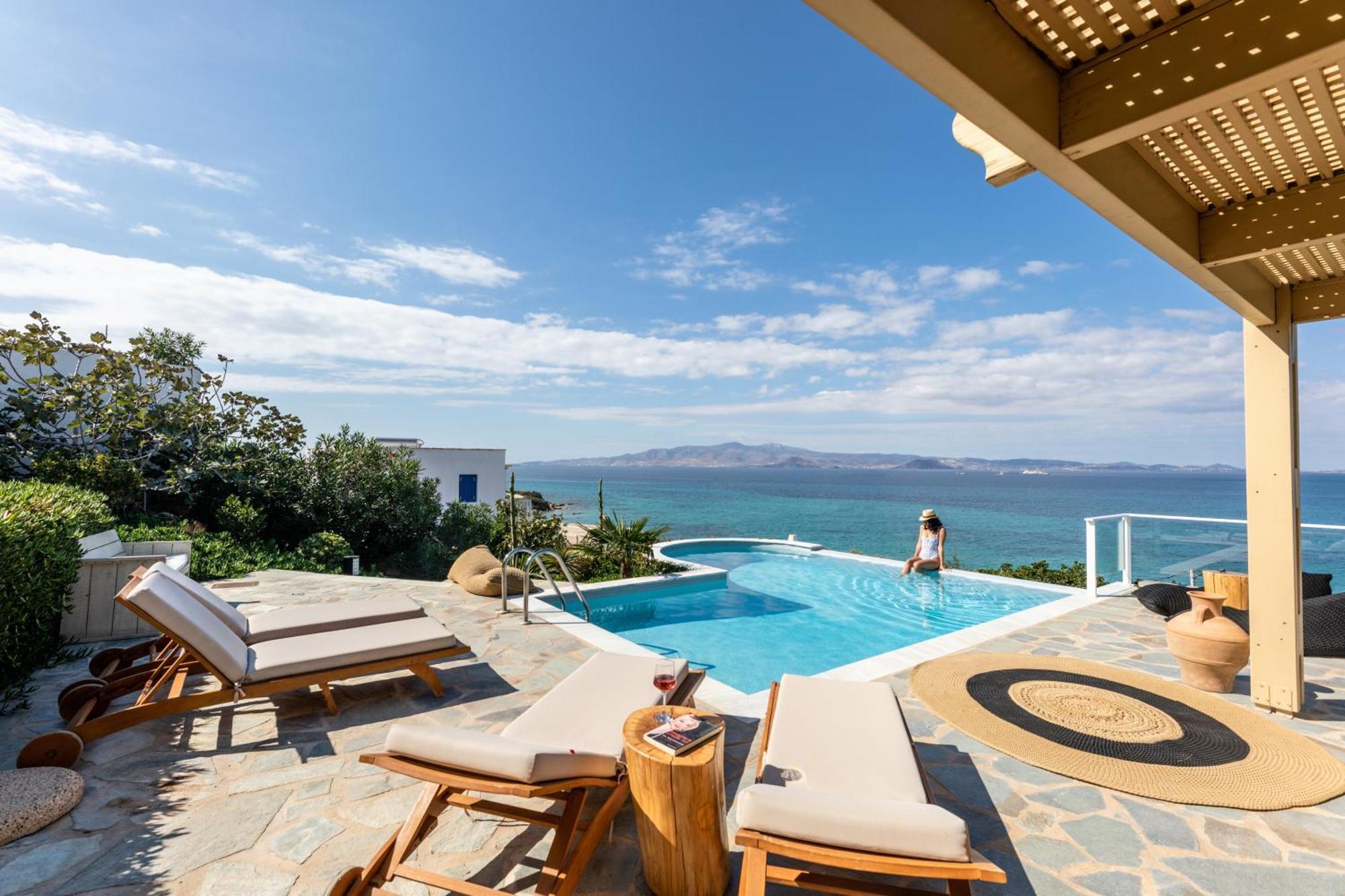 Villa Paradise In Naxos Плака Номер фото